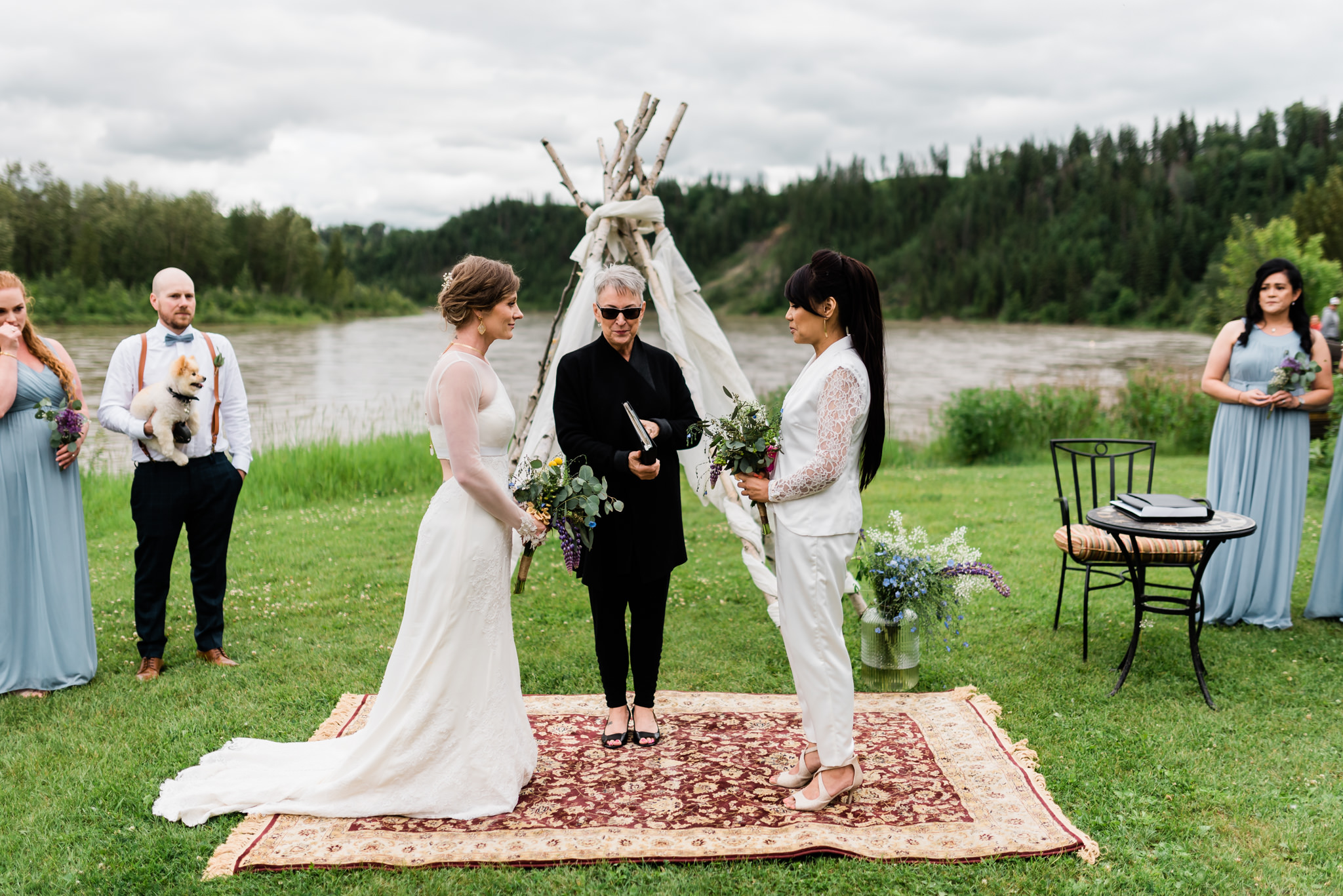 wedding at devon lions campground - edmonton wedding venue
