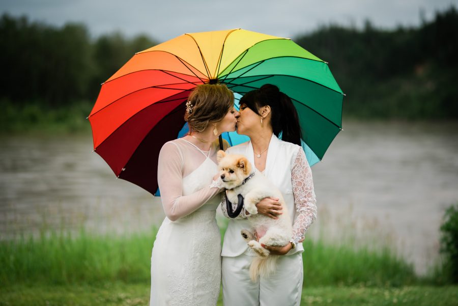 wedding at devon lions campground - edmonton wedding venue