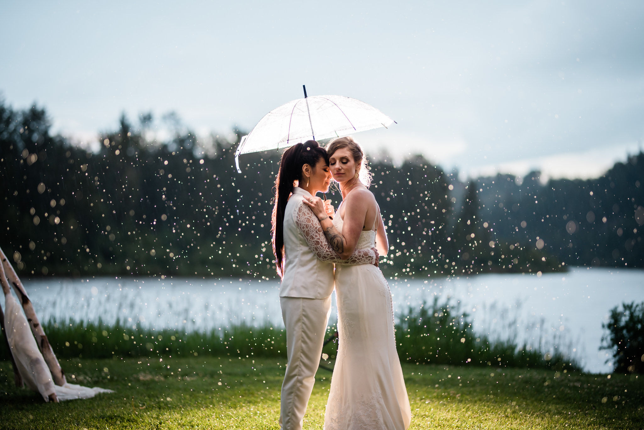 wedding at devon lions campground - edmonton wedding venue