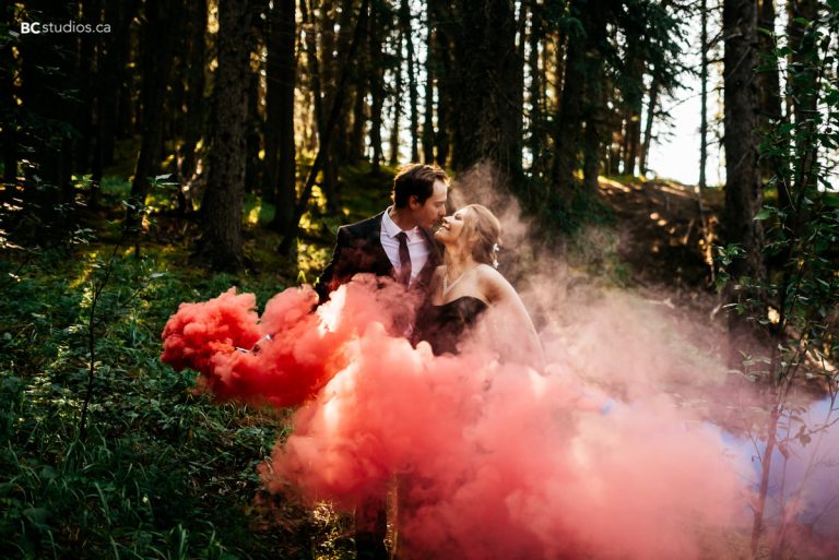 waterfall-engagement-session-mountains-alberta-rockies-engagement-photographer