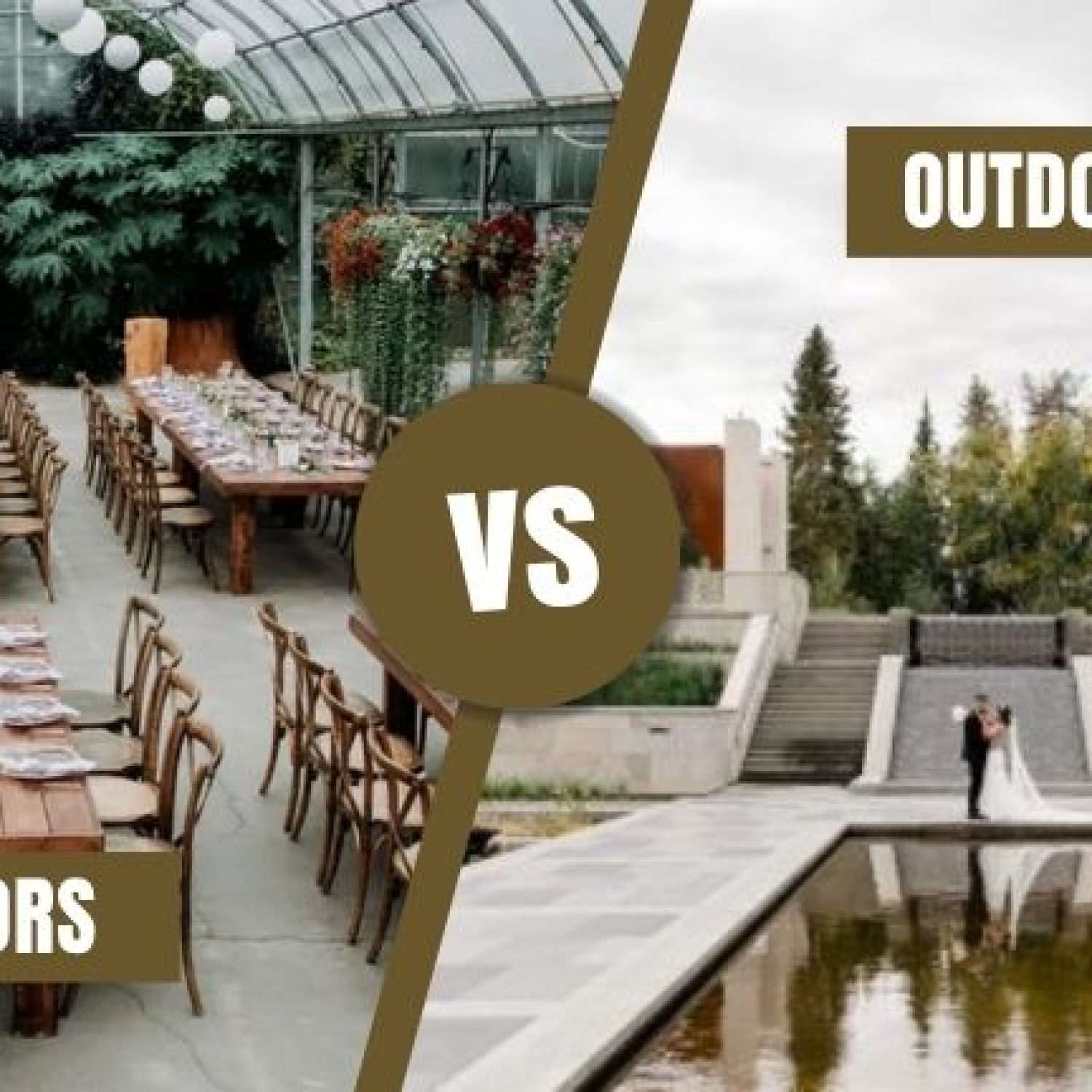 Indoors vs outdoors: Which gives better wedding photos